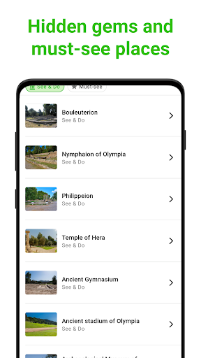 Ancient Olympia SmartGuide ekran görüntüsü