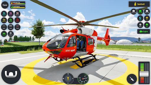 Real Helicopter Simulator ekran görüntüsü