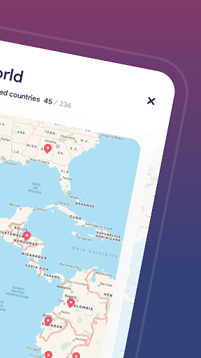 Balloon Visited: Mappa viaggi ekran görüntüsü