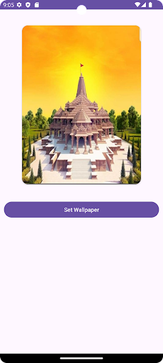 Ram Mandir Ayodhya Wallpaper ekran görüntüsü