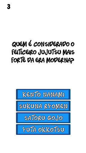 Jujutsu Kaisen Quiz ekran görüntüsü