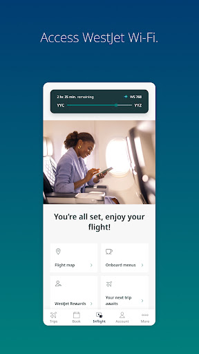 WestJet ekran görüntüsü