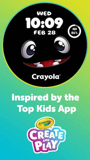Crayola Pets Watch Face ekran görüntüsü