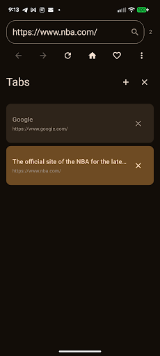 Simple Browser ekran görüntüsü