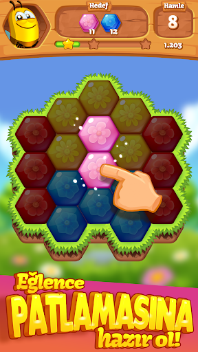 Bee Brilliant Blast ekran görüntüsü