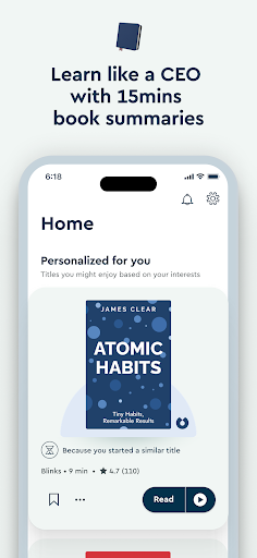 Blinkist: Book Summaries Daily ekran görüntüsü