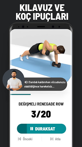 Evde Dambıl Egzersizi ekran görüntüsü