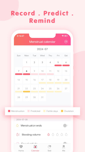 Moonbook: Menstrual assistant ekran görüntüsü