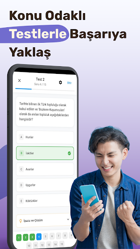 KPSS Tarih ekran görüntüsü
