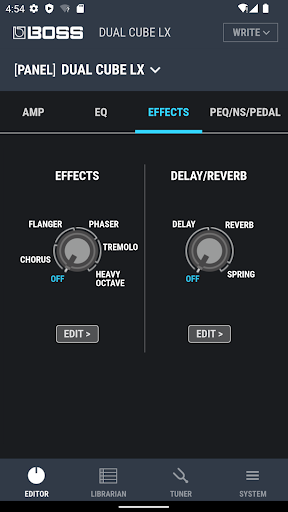 DUAL CUBE LX EDITOR ekran görüntüsü