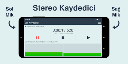 Stereo Ses Kaydedici ekran görüntüsü