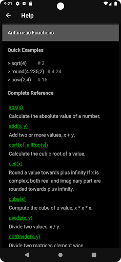 Command-Line Calculator ekran görüntüsü