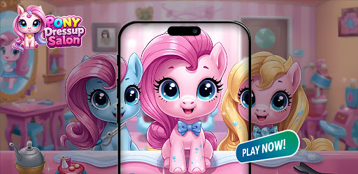 Pony Dressup Salon Saga ekran görüntüsü