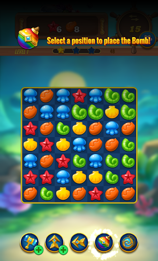 Oceanic Odyssey: The Match-3 ekran görüntüsü