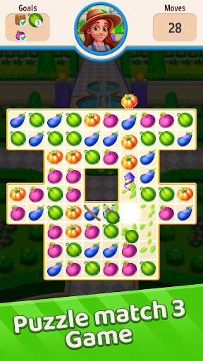 Farm Match Frenzy Funny puzzle ekran görüntüsü