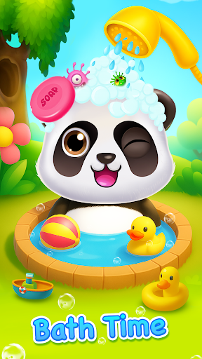 Panda caretaker pet salon game ekran görüntüsü