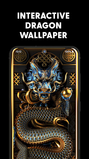 Dragon Snake Wallpaper 3D 4K ekran görüntüsü