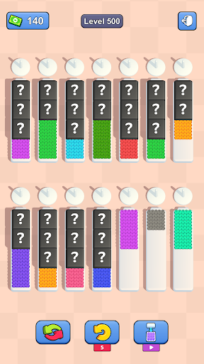 Yarn Sort Puzzle ekran görüntüsü