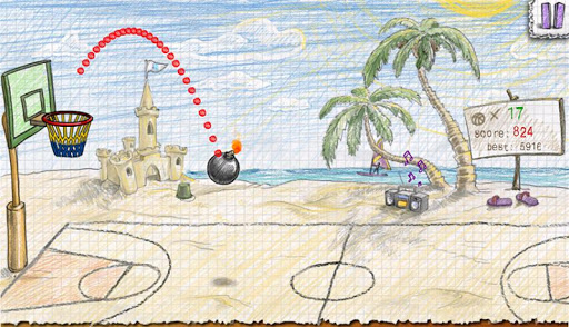 Doodle Basketball 2 ekran görüntüsü