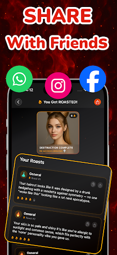 Roast App: AI Roast Generator ekran görüntüsü