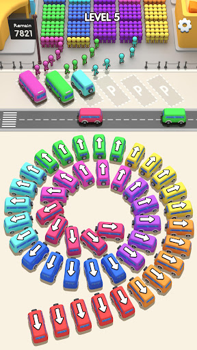 Color Traffic: Car Parking Jam ekran görüntüsü