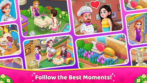 Cooking Run : Food Games ekran görüntüsü