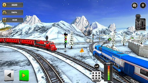 Railway Train Simulator Games ekran görüntüsü