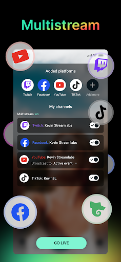 Streamlabs: Live Streaming ekran görüntüsü