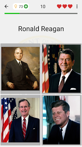 US Presidents and History Quiz ekran görüntüsü