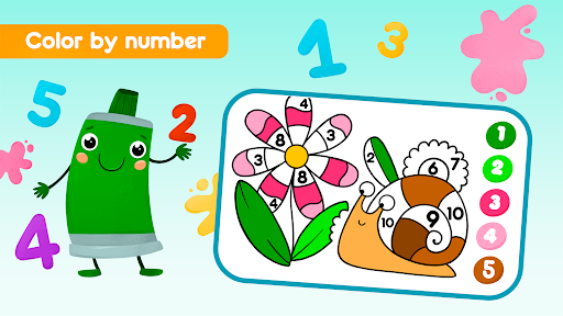 Coloring book Drawing games ekran görüntüsü