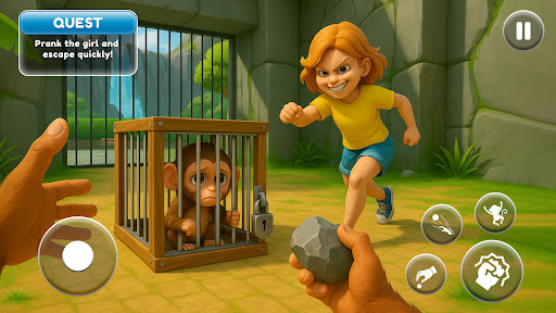 I'M Naughty Monkey Zoo Pranks ekran görüntüsü