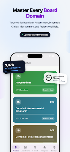 ANCC PMHNP Flashcards ekran görüntüsü