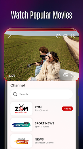 Live TV: Movies and TV Shows ekran görüntüsü