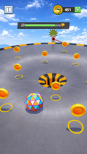 Rolling Sky Ball Run Ball Game ekran görüntüsü