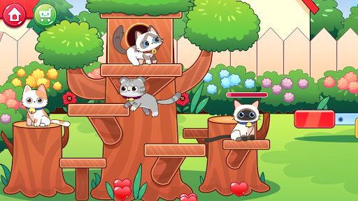 Çocuklar için kedi oyunları ekran görüntüsü