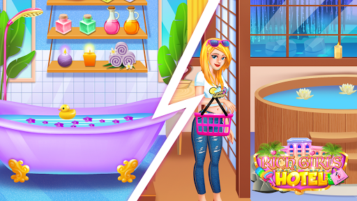 Rich Girls Hotel Shopping Game ekran görüntüsü