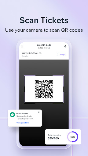 Check-in by Wix ekran görüntüsü