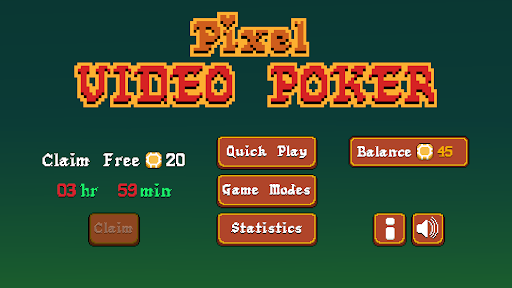 Pixel Video Poker ekran görüntüsü