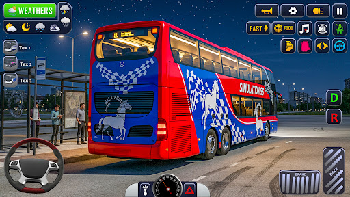 City Transport Coach Bus Game ekran görüntüsü