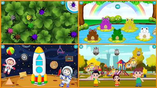 Shape Color Size Game for Kids ekran görüntüsü