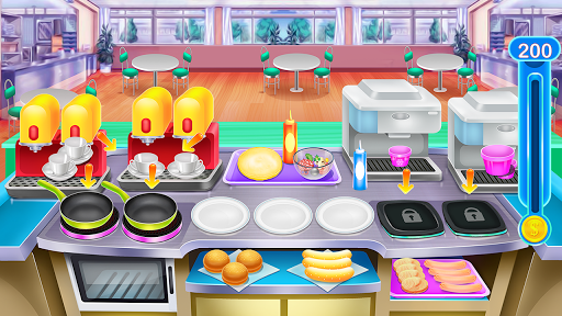 Fast Food Cooking & Serving ekran görüntüsü