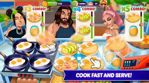 Cooking Fantasy - Kitchen rush ekran görüntüsü