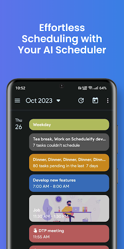 Schedule Planner AI (Lite) ekran görüntüsü