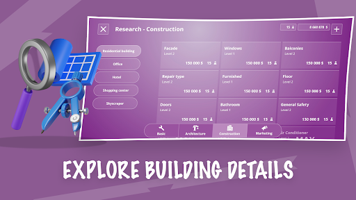 Building Company Tycoon ekran görüntüsü