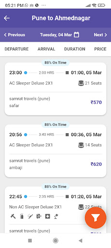 Samrat Travels ekran görüntüsü