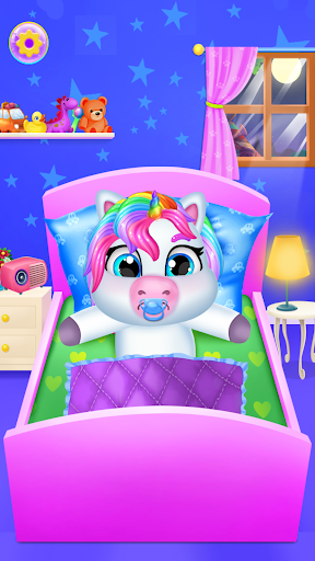 Unicorn Mommy Babysitter Game ekran görüntüsü