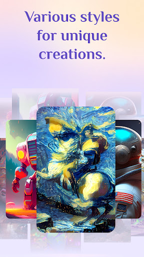 Dream AI Art Generator Wonder ekran görüntüsü