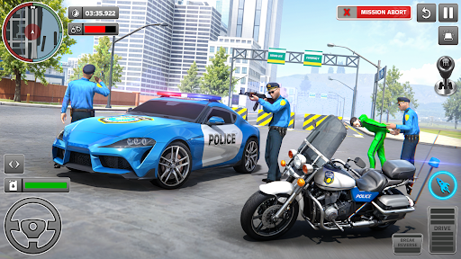US Police Car Simulation Games ekran görüntüsü