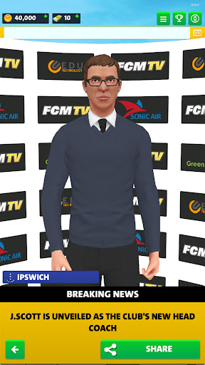 Football Club Management 2025 ekran görüntüsü
