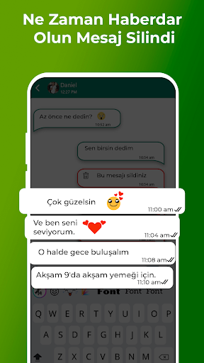 Tüm Silinen Mesajları Kurtar ekran görüntüsü